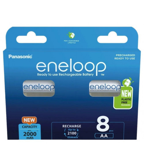 Akumulator Panasonic Eneloop R6 / AA 2000mAh (8 szt.)