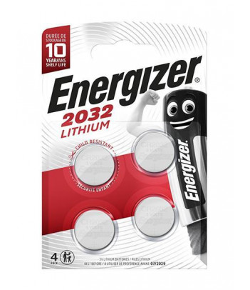 Bateria litowa Energizer CR2032 (pastylka) 3V (4 szt)