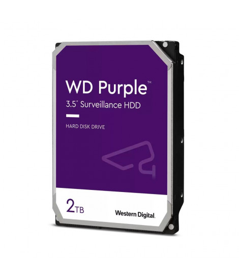Dysk HDD WD Purple klasy Surveillance 2TB