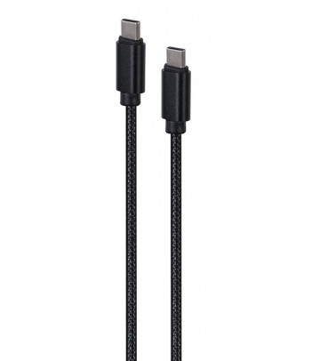 Kabel USB typ C(CM/CM) 1.8m czarny Gembird