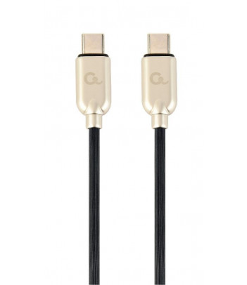 Kabel USB typ C(CM/CM) 60W Power Delivery (PD) 2m czarny Gembird