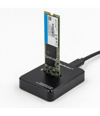 Stacja dokująca dysków SSD M.2 SATA/PCIe NGFF/NVMe USB 3.1 Qoltec