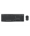 Zestaw bezprzewodowy Logitech MK295 Silent grafitowy