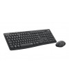 Zestaw bezprzewodowy Logitech MK295 Silent grafitowy