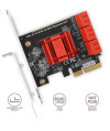 Adapter wewnętrzny Axagon PCES-SA6 PCIe do 6x SATA 6Gb/s