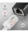 Karta sieciowa Axagon ADE-AR USB3.2 Gen 1 Type-A / Gigabit Ethernet 10/100/1000