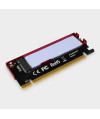 Adapter wewnętrzny Axagon PCEM2-S PCIe x16 do 1x SSD M.2 NVMe M-key slot do 80mm