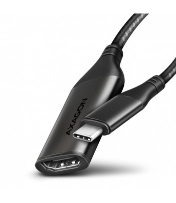 Adapter wideo Axagon USB-C do HDMI 2.0 4K/60Hz 0,25 m