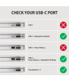 Adapter wideo Axagon USB-C do HDMI 2.0 4K/60Hz 0,25 m