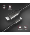 Adapter wideo Axagon USB-C do HDMI 2.0 4K/60Hz 1,8 m