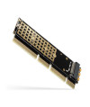 Adapter wewnętrzny PCIe x16/x8/x4 do 1x SSD M.2 NVMe M-key do 80mm Axagon