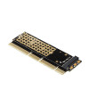 Adapter wewnętrzny PCIe x16/x8/x4 do 1x SSD M.2 NVMe M-key do 80mm Axagon