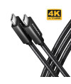 Kabel USB-C 3.2 Gen 2 PD 100W, 5A, 2m czarny Axagon