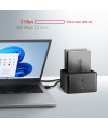 Stacja dokująca Axagon ADSA-D25 USB-A 3.2 Gen1 do 2x SATA 6Gbps 2,5&quot, SSD/HDD z funkcją klonowania