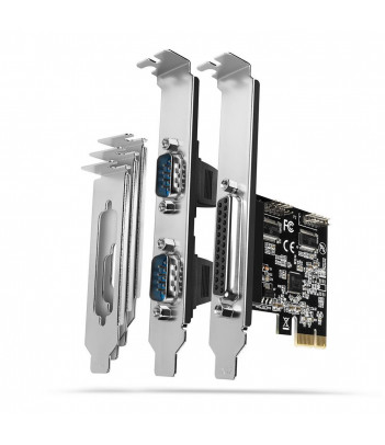 Kontroler PCI-Express Axagon 1x port równoległy LPT + 2x port szeregowy RS232