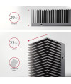 Radiator do dysku M.2 SSD 2280 Axagon CLR-M2XT