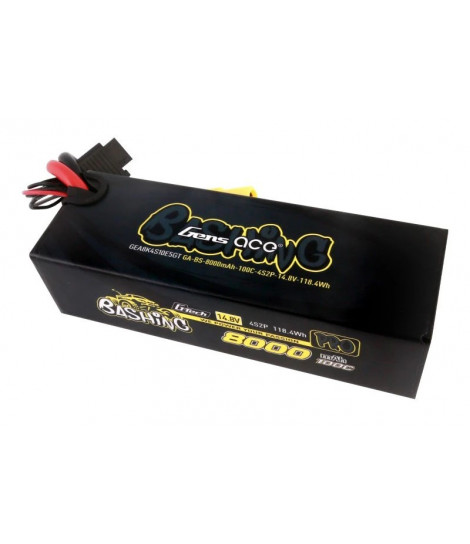 Gens ace GEA8K4S10E5GT Bashing - akumulator LiPo 4S / 14.8V / 8000mAh