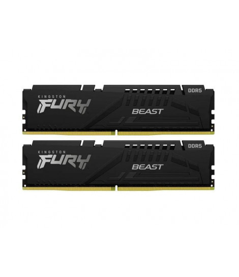 Pamięć RAM Kingston Fury Beast Black 16GB (2x8GB) DDR5 6000MHz