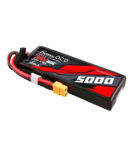 Gens ace GEA502S60X6GT - akumulator LiPo 2S 7.4V / 5000mAh