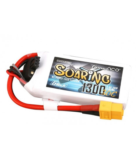 Gens ace Soaring GEA132S30X6GT - akumulator LiPo 2S / 7,4 / 1300mAh / 30C