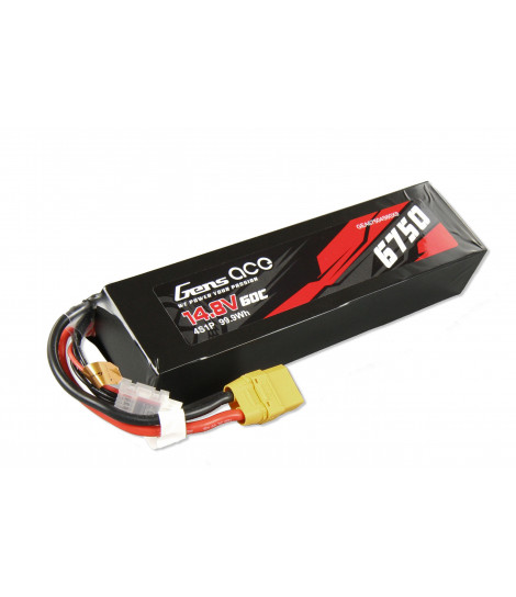 Gens ace GEA67504S60X9 - akumulator LiPo 4S / 14.8V / 6750mAh