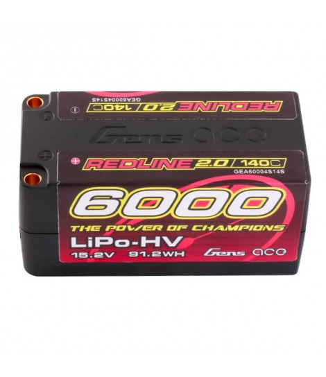 Gens ace GEA60004S14S - akumulator Redline 2.0 LiPo 4S / 15.2V / 6000mAh