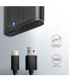 Obudowa zewnętrzna Axagon do dysk&oacute,w M.2 SATA SSD/ USB-C 3.2 Gen2