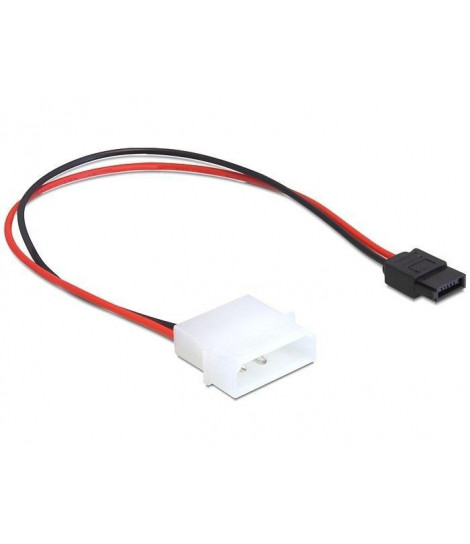 Kabel Molex - SATA SLIM 6pin Delock (0,24m)