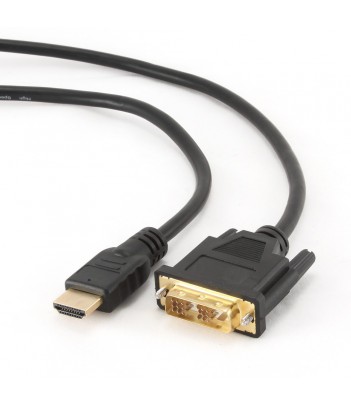 Kabel HDMI-DVI (18+1) Gembird CC-HDMI-DVI-0.5M (0,5 m) OUTLET