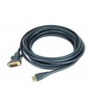 Kabel HDMI-DVI (18+1) Gembird CC-HDMI-DVI-0.5M (0,5 m)