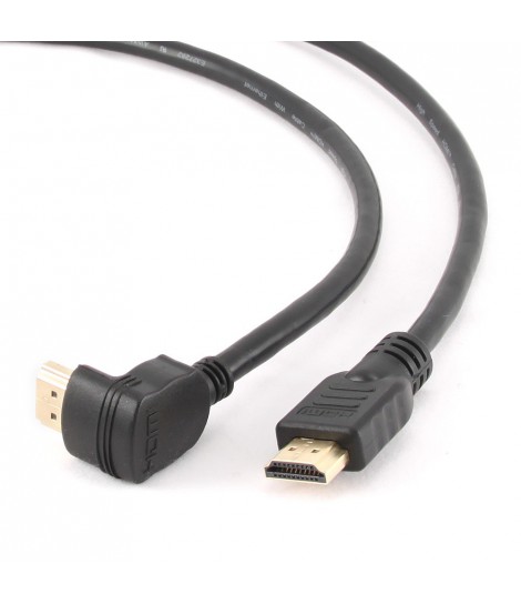 Kabel kątowy HDMI High Speed Ethernet Gembird CC-HDMI490-10 (3 m)