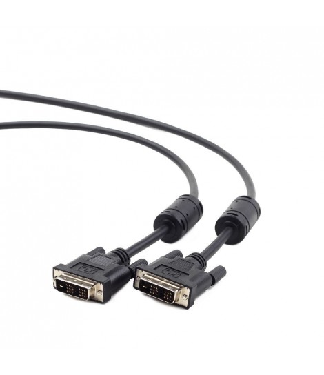Kabel DVI Single-Link (18+1) Gembird CC-DVI-BK-6 (1,8 m)