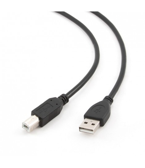 Kabel USB 2.0 Gembird AM-BM, czarny (1,8 m)