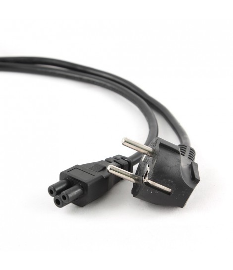 Kabel zasilający "koniczynka" IEC C5 z certyfikatem VDE Gembird PC-186-ML12-3M (3 m)