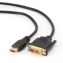 Kabel HDMI-DVI (18+1) Gembird CC-HDMI-DVI-10MC (10 m)