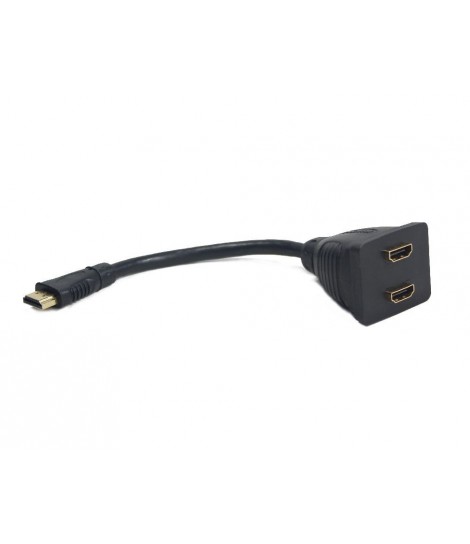 Dwuportowy pasywny Splitter AM-HDMI Gembird DSP-2PH4-002 (0,2 m)